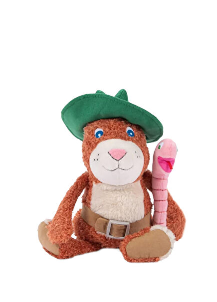 Hamster Billy ve Solucan Jean Claude Figür Oyuncak