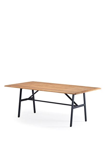 Timo Tik Ağacı Alüminyum Bahçe Masası