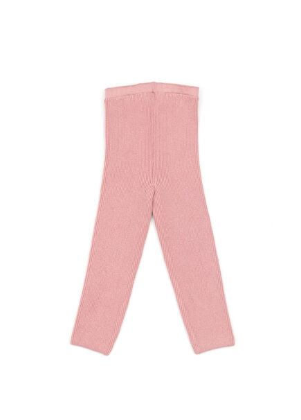 Organic Cotton Pink Girl Baby Leggings