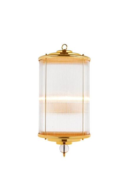 Clarendon Gold Color Glass Chandelier