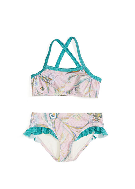 Indra Lilac Girls Bikini Set