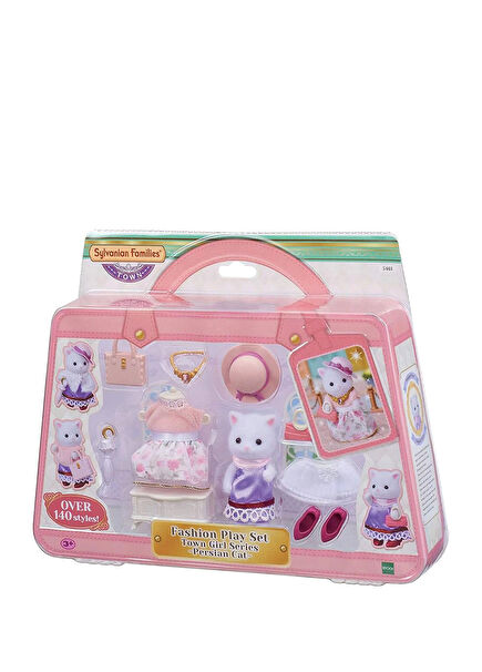 Persian Cat Fashion Set Animal Figure Toy