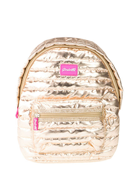 Puffer Metalik Dore Kız Çocuk Sırt Çantası