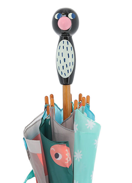 Penguenler ve Buzullar Unisex Çocuk Şemsiye