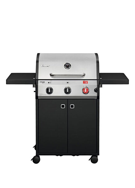 Chicago Next 3 R Black Turbo Gas Barbecue