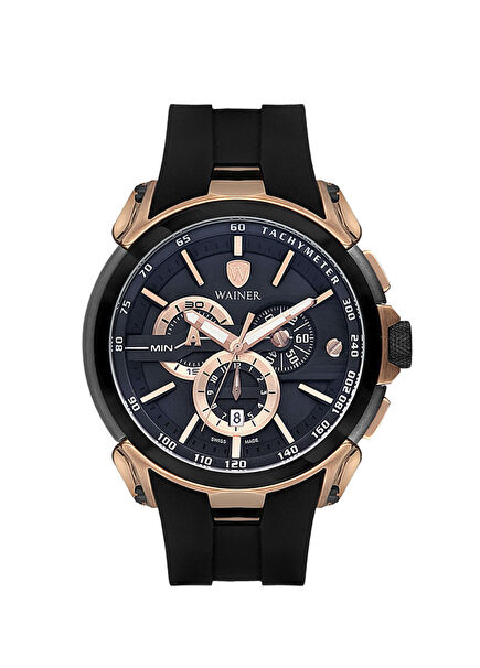 WA.16910-A Siyah Erkek Kol Saati