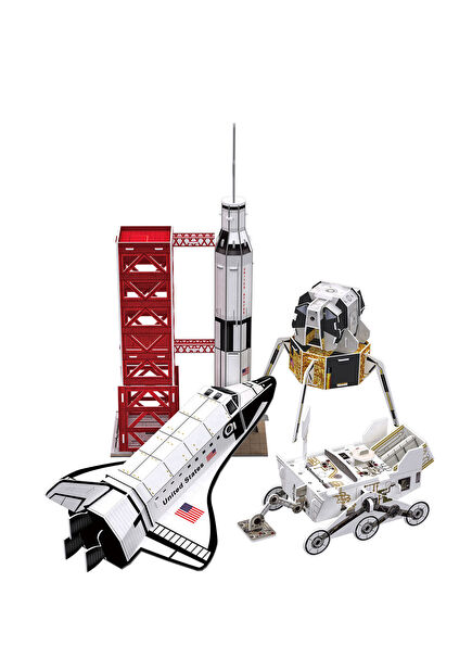 Space Mission National Geographic Kids 3D Puzzle 80 Pieces