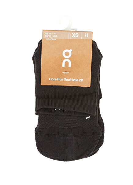 Black Men's 2-Piece Socks Set