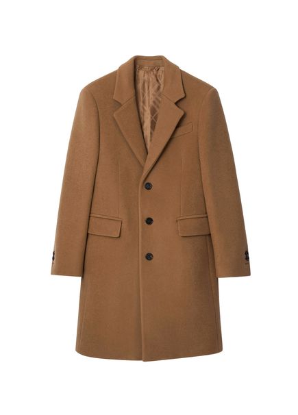 Beverley Beige Wool Men's Coat