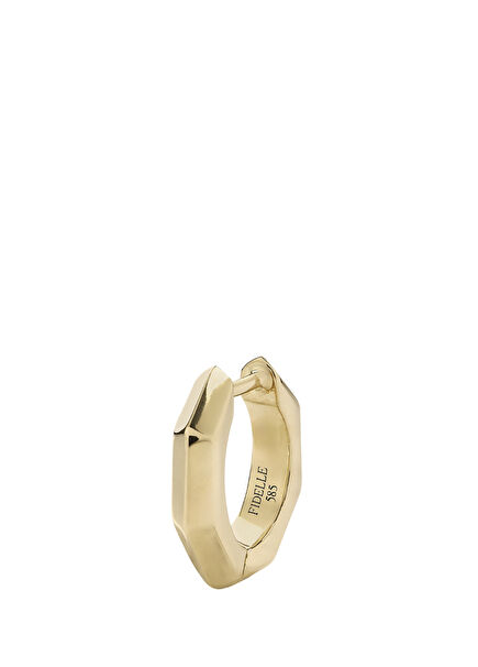 Platonic Solids Women's Gold Earrings