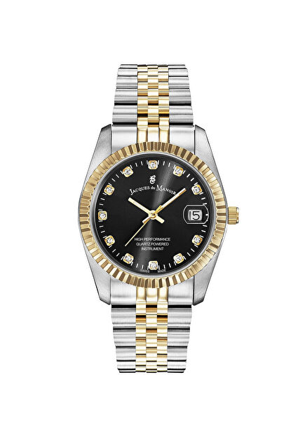 NRO.19 Metallic Gray Gold Color Women's Wristwatch