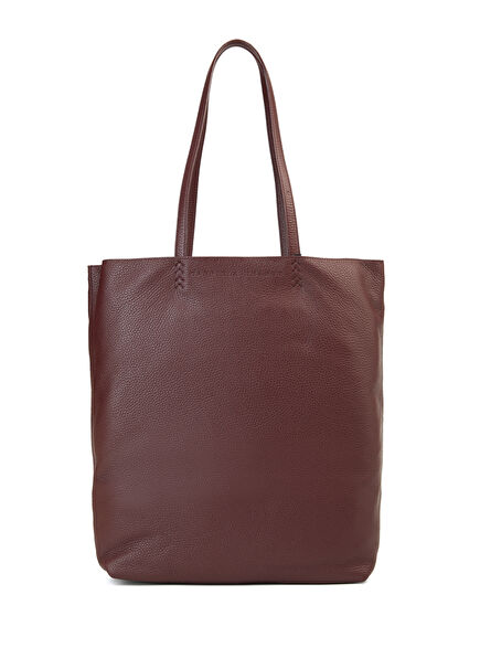 Sillbury Tote Bordo Kadın Deri Çanta