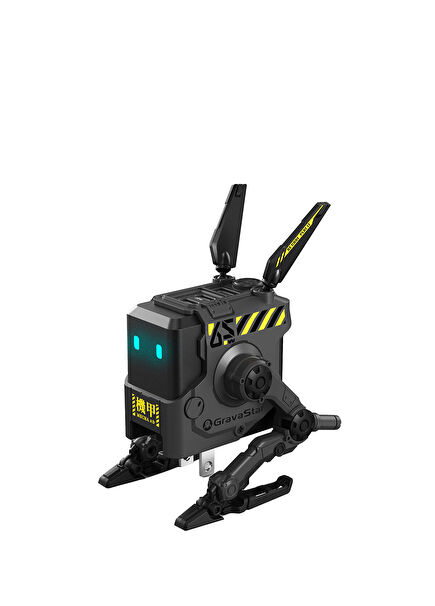 Alpha65 Gri Robot Figürlü Hızlı Şarj Adaptörü 65W 