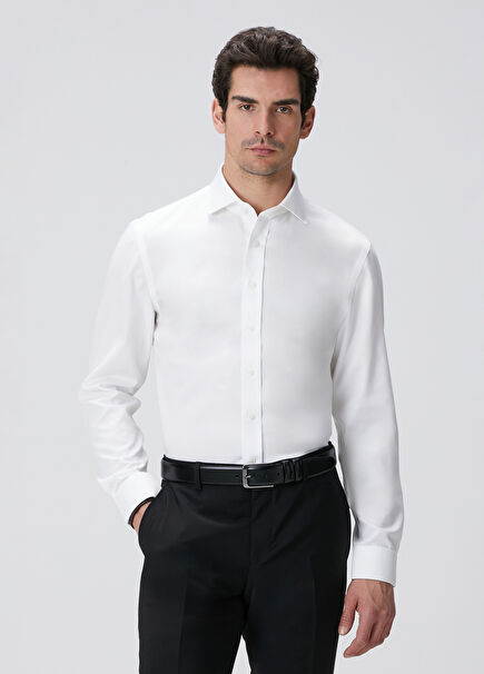 Non Iron White Shirt