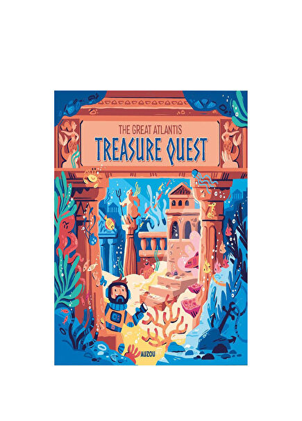 The Great Atlantis Treasure Quest Children's Foreign Language Book