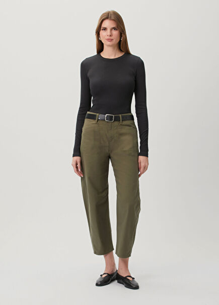 Stevie Utility Yeşil Pantolon