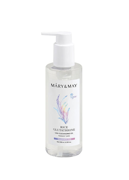 Mary & May Rice Glutathione Oil LHA Cleansing Oil 200 ml