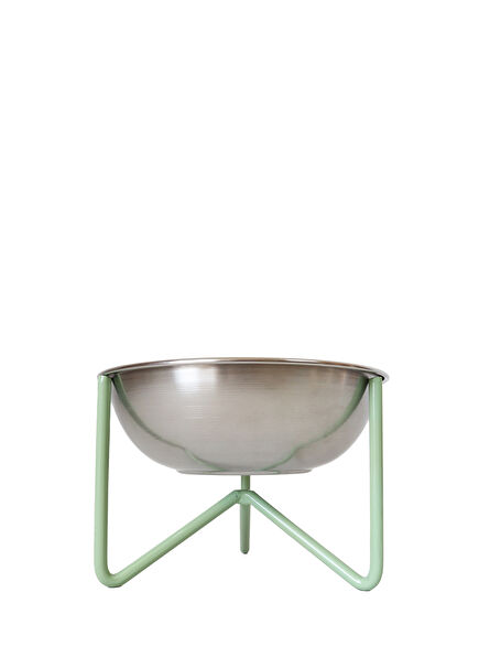 Moss M/L Yeşil Çelik Mama Kabı