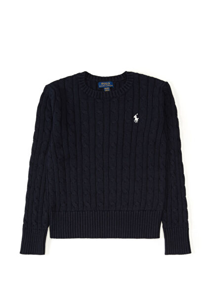 Lacivert Çocuk Kazak