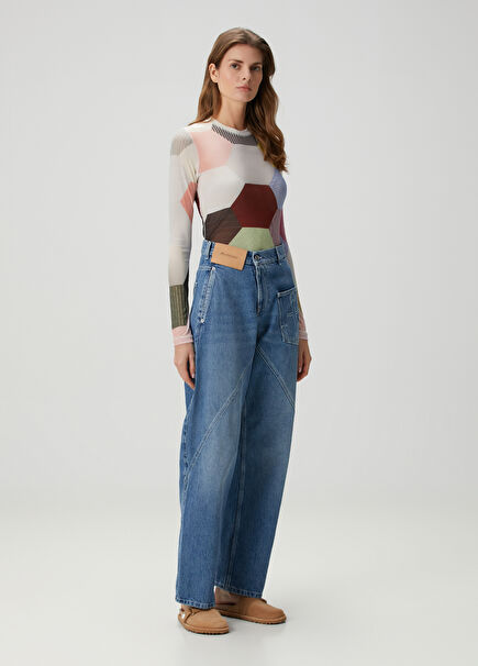 Twisted Workwear Mavi Jean Pantolon