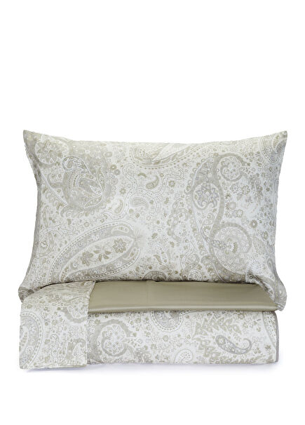 Matanta Beige Double Duvet Cover Set