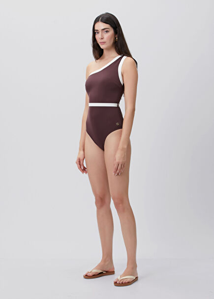 Alice Brown Belted Swimsuit