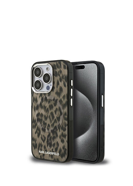 iPhone 16 Pro Leopar Baskılı Telefon Kılıfı