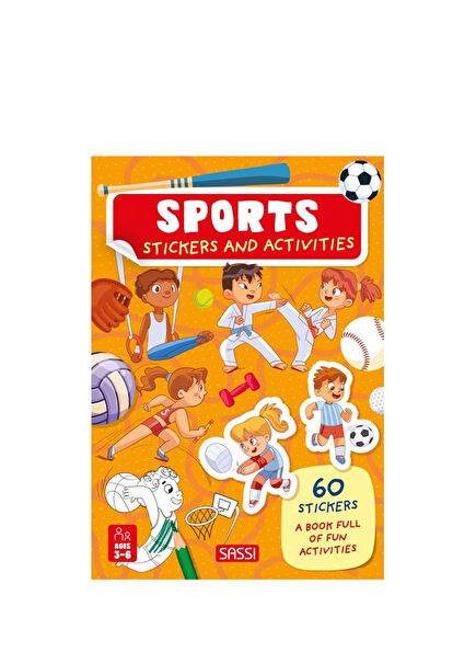 Sports - Sticker and Activities Çocuk Yabancı Dil Aktivite Kitabı