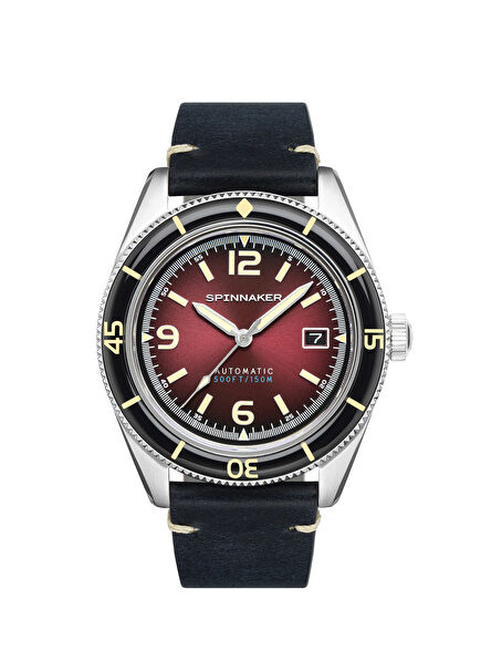 FLEUSS SP-5055-07 Mavi Deri Erkek Kol Saati