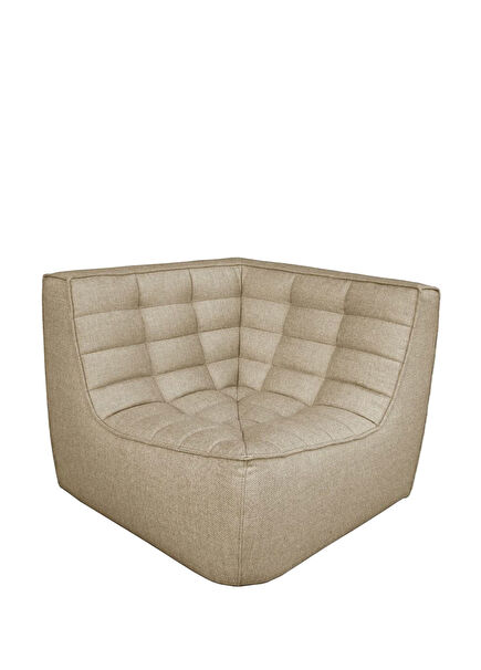 N701 Beige Corner Sofa