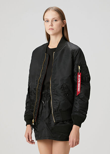 Ma-1 Black Reversible Jacket