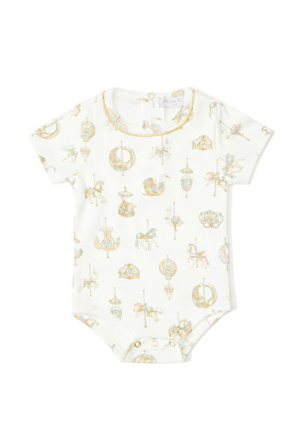 Multicolored Baby Rompers