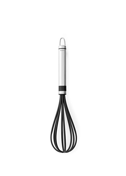 Profile Gray Stainless Steel Handled Plastic Whisk