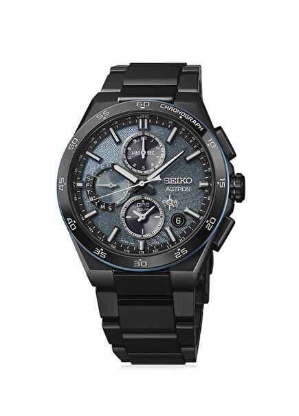 SEISH187J Black Titanium Men's Wristwatch