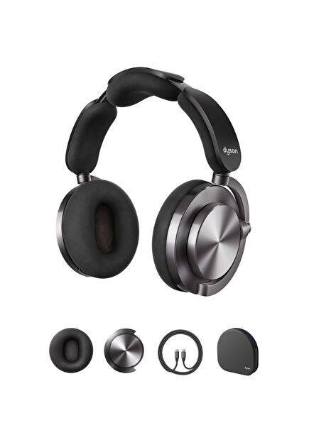 OnTrac™ Metalik Siyah Kulak Üstü Bluetooth Kulaklık 