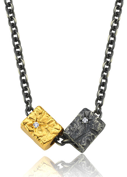 The Duocha Erkek Gümüş Kolye