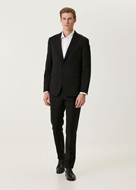 Siyah Yün Takım Elbise