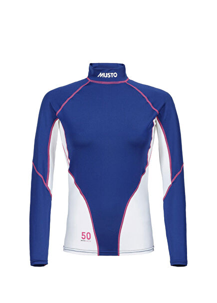 W Champ Sodalite Blue Likra Uzun Kollu Kadın Spor Sweatshirt