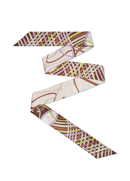 Multicolour Silk Scarf