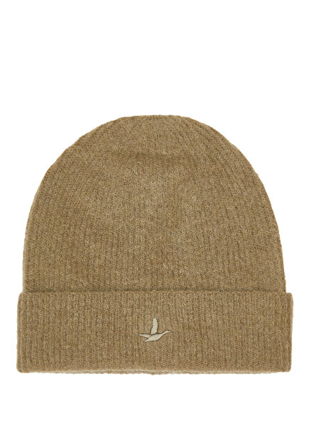 Khaki Women's Mohair Beanie