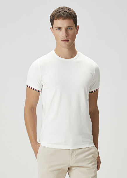 Slim Fit White T-Shirt