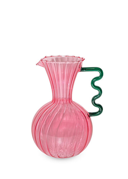 Monterey Pink Glass Jug 1,5 Lt