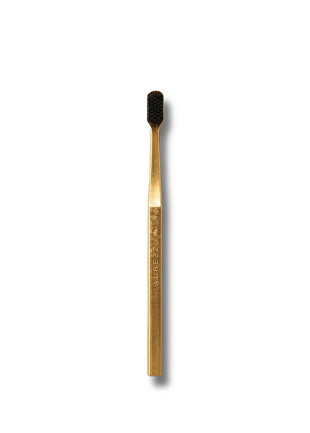 Gold Black 24 Ayar Altın Kaplama Medium Orta Diş Fırçası