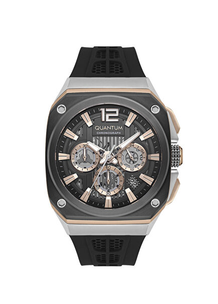 HNG1162.551 Black Silicone Men's Watch