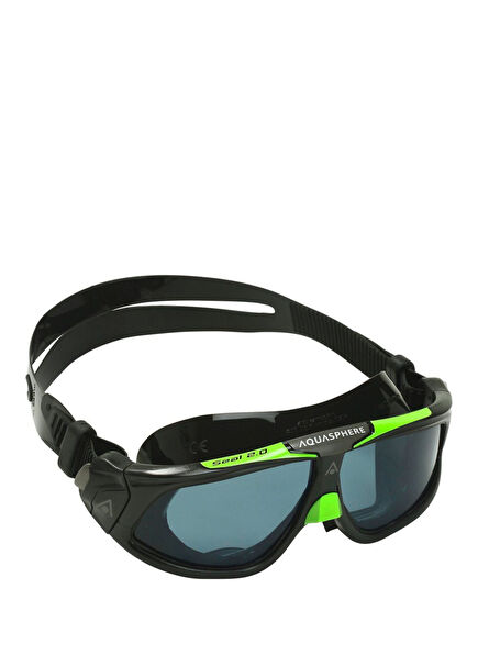 Seal 2.0 Koyu Cam Siyah Yüzücü Gözlüğü