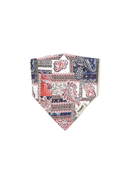 Patchwork Pamuklu Çok Renkli Köpek Bandana