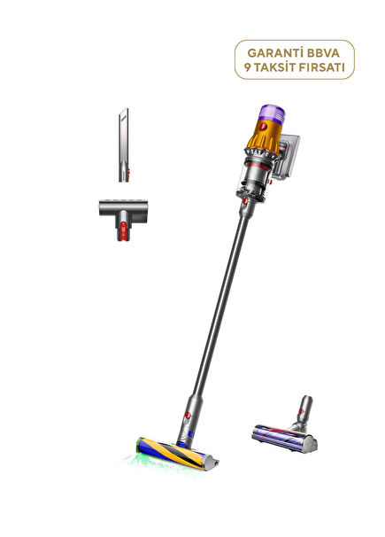 V12 Detect Slim™ Sarı/Nikel Absolute Kablosuz Dikey Süpürge