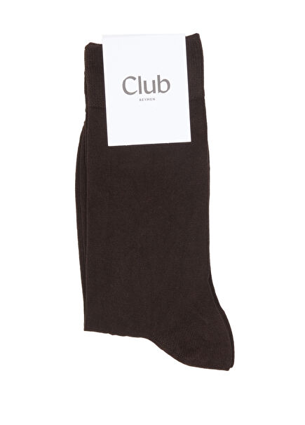 Brown Men's Bamboo Socks