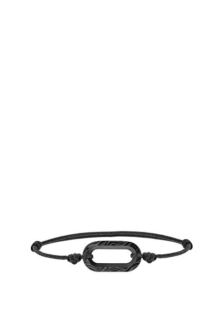 Empreinte Animale Black Kordonlu Kristal Unisex Bileklik 