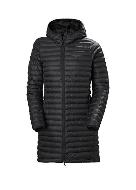 W Sirdal Long Black Women's Coat